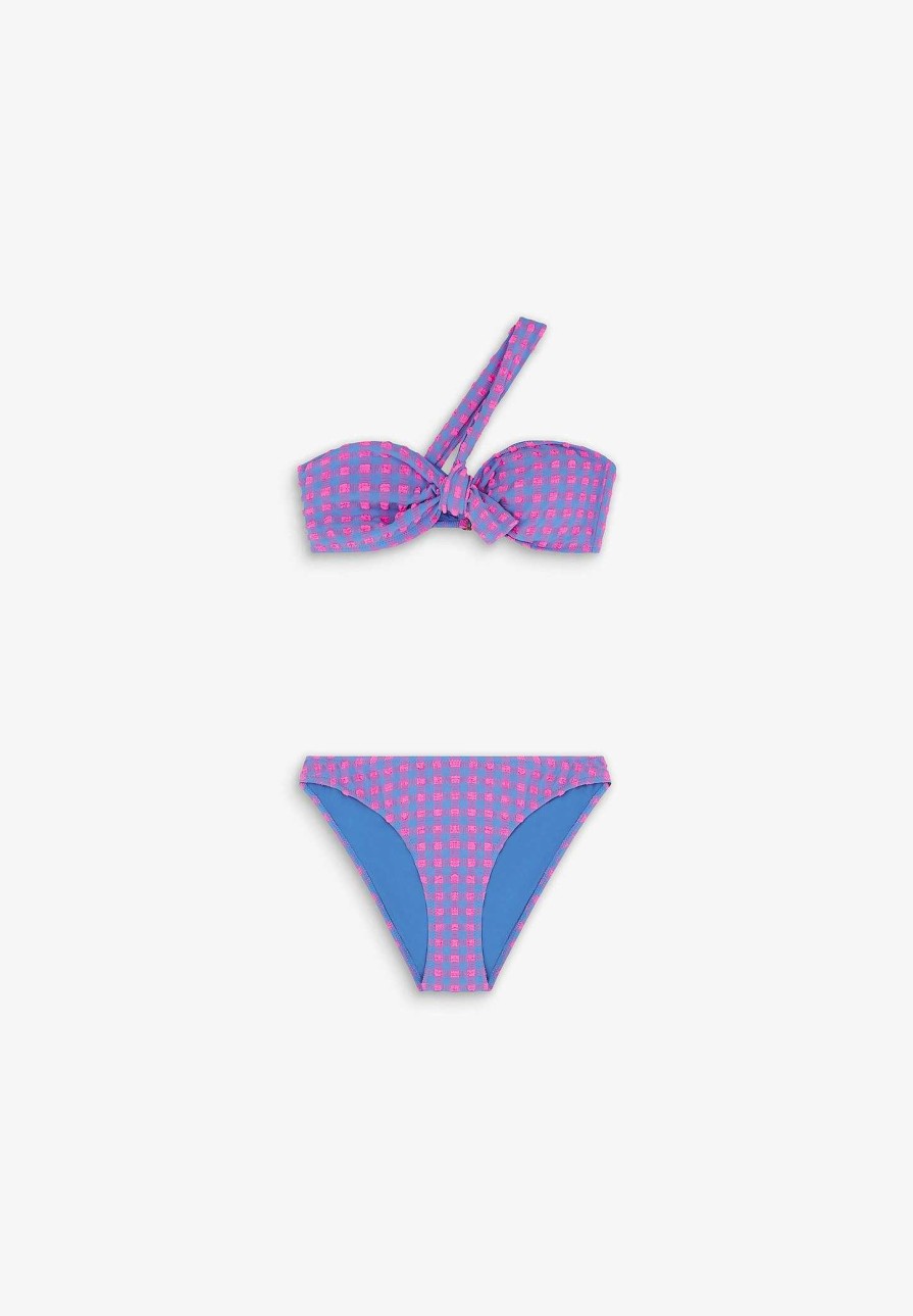 Scalpers Vichy Knot Bikini | Bikinis And Swimsuits