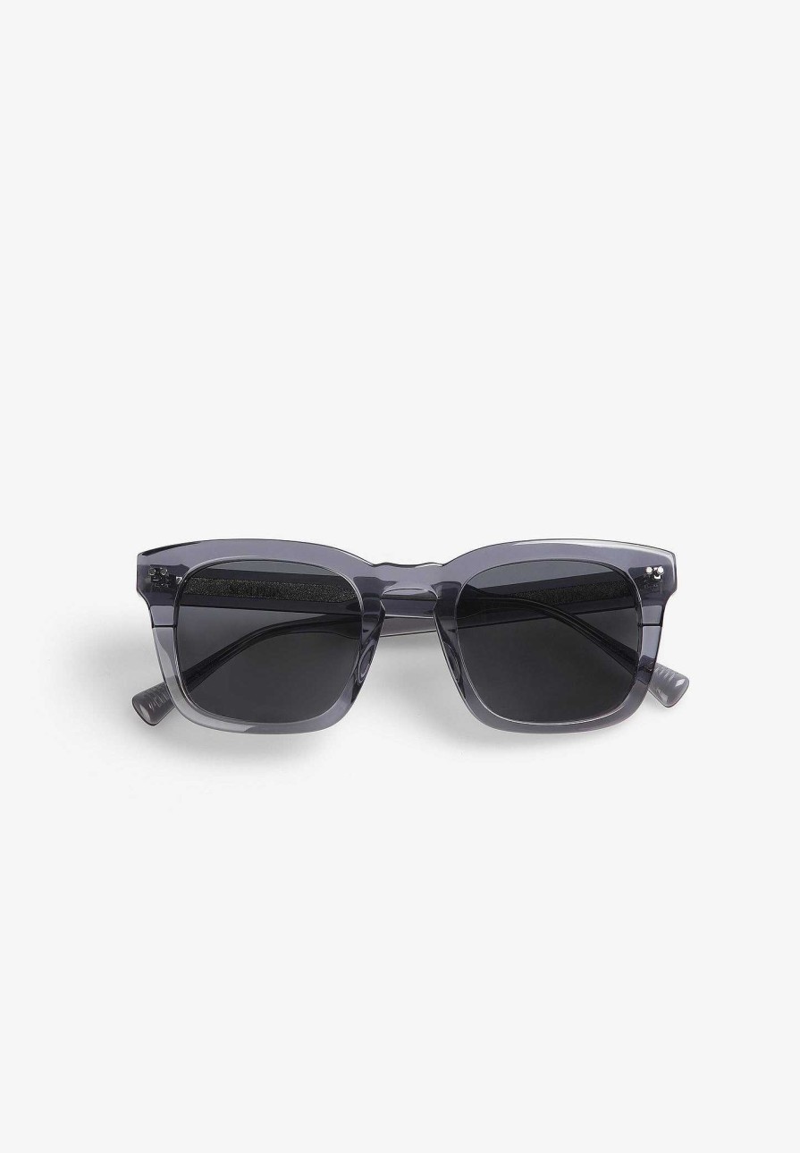 Scalpers Transparent Square Sunglasses | Glasses