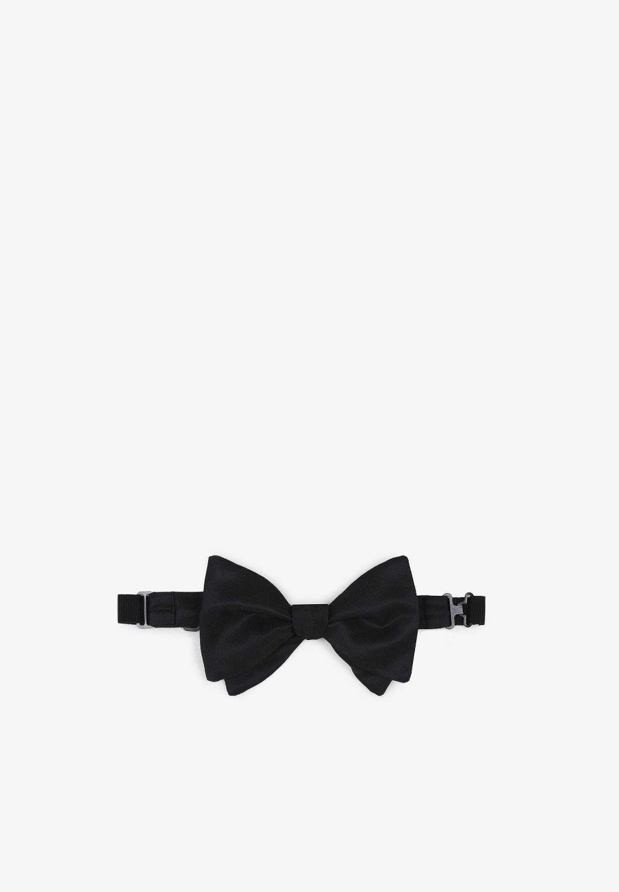 Scalpers Silk Tuxedo Bow Tie | Ties