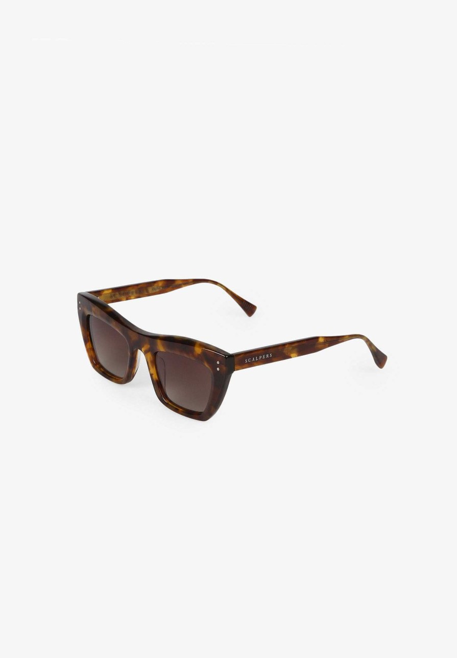 Scalpers Tortoiseshell Cat Eye Sunglasses | Glasses