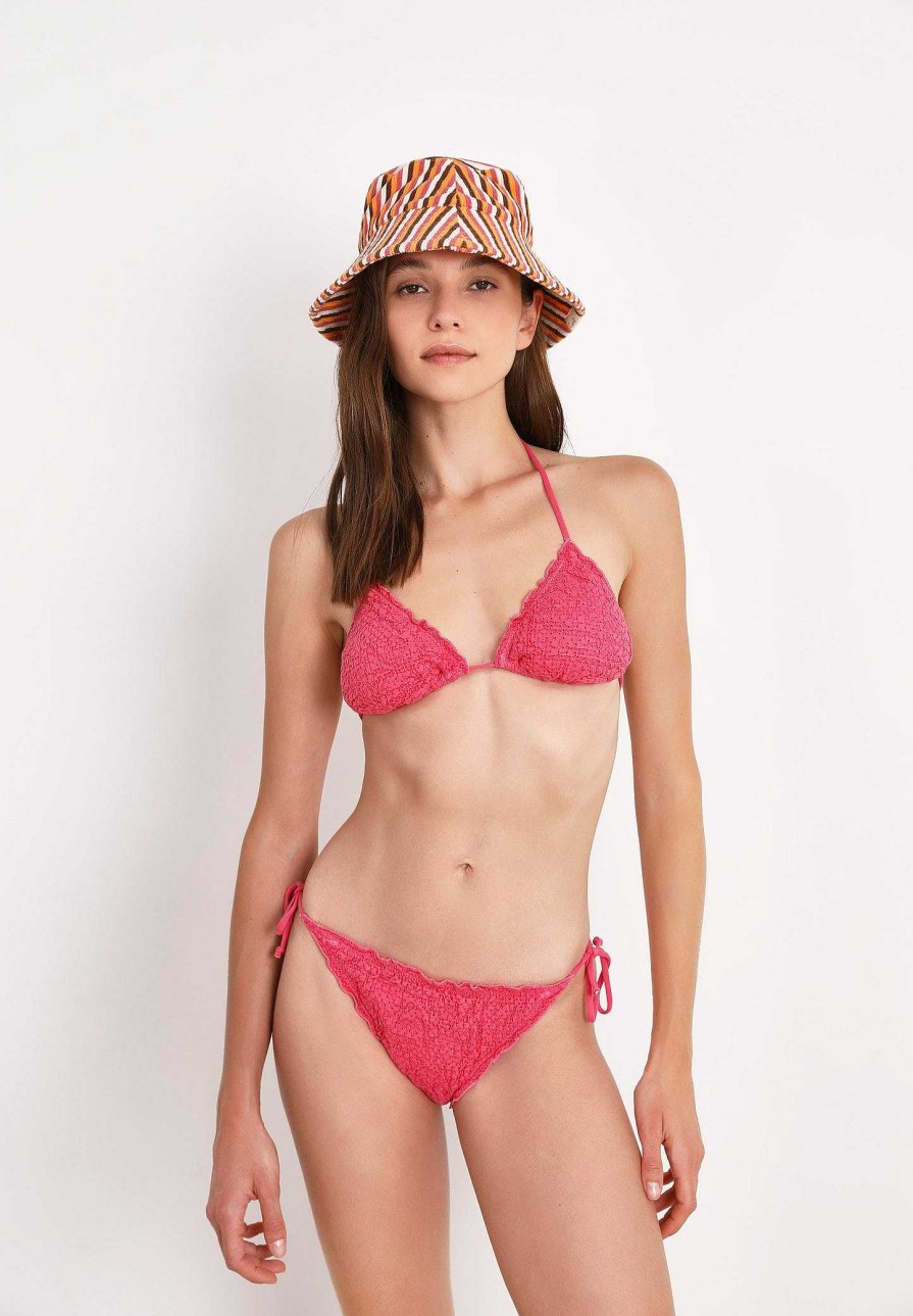 Scalpers Mi&Co | Embroidered Triangle Bikini | Bikinis And Swimsuits