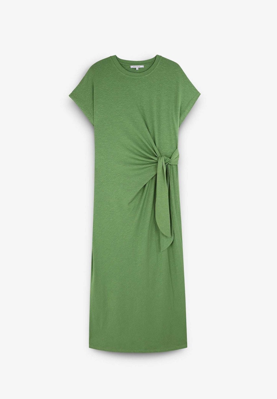 Scalpers Front Knot Midi Dress | Dresses