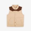 Scalpers Premium Padded Vest With Contrast Detail | Padded