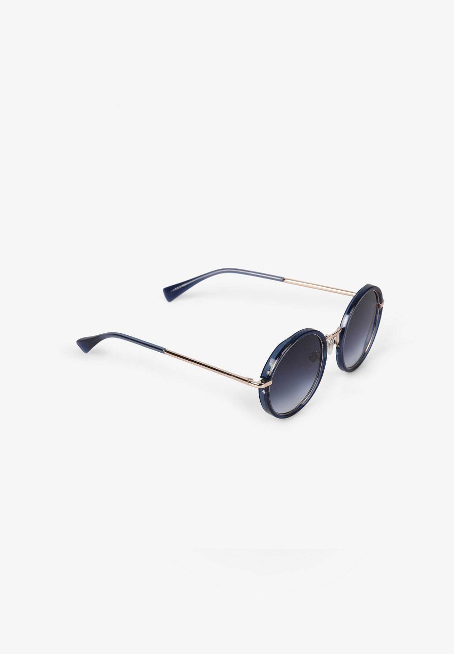 Scalpers Metallic Round Sunglasses | Glasses