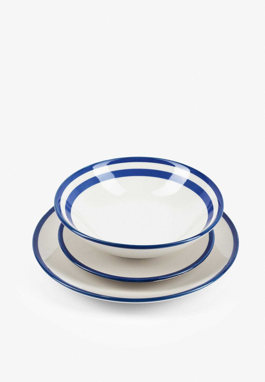 Scalpers Striped Tableware 12 Pieces | Crockery