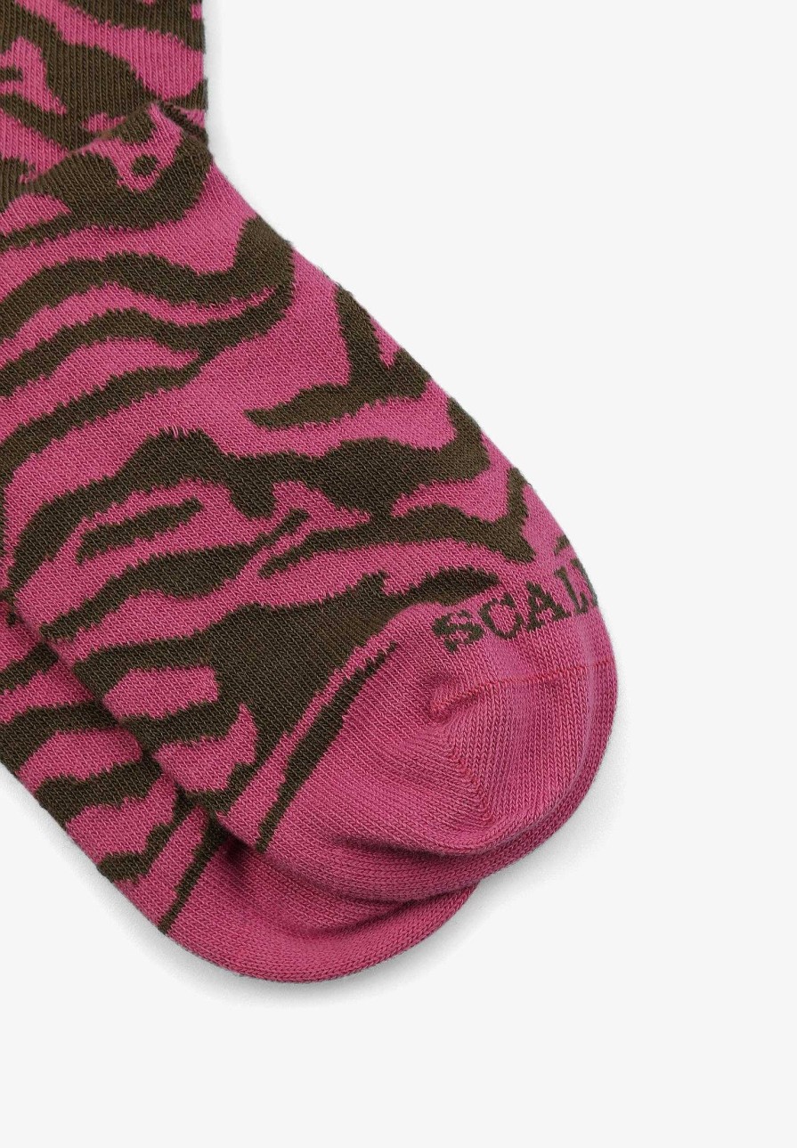 Scalpers Animal Print Socks | Accessories