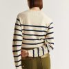 Scalpers Striped Sweater With Knit Detail | Sweaters And Cardigans