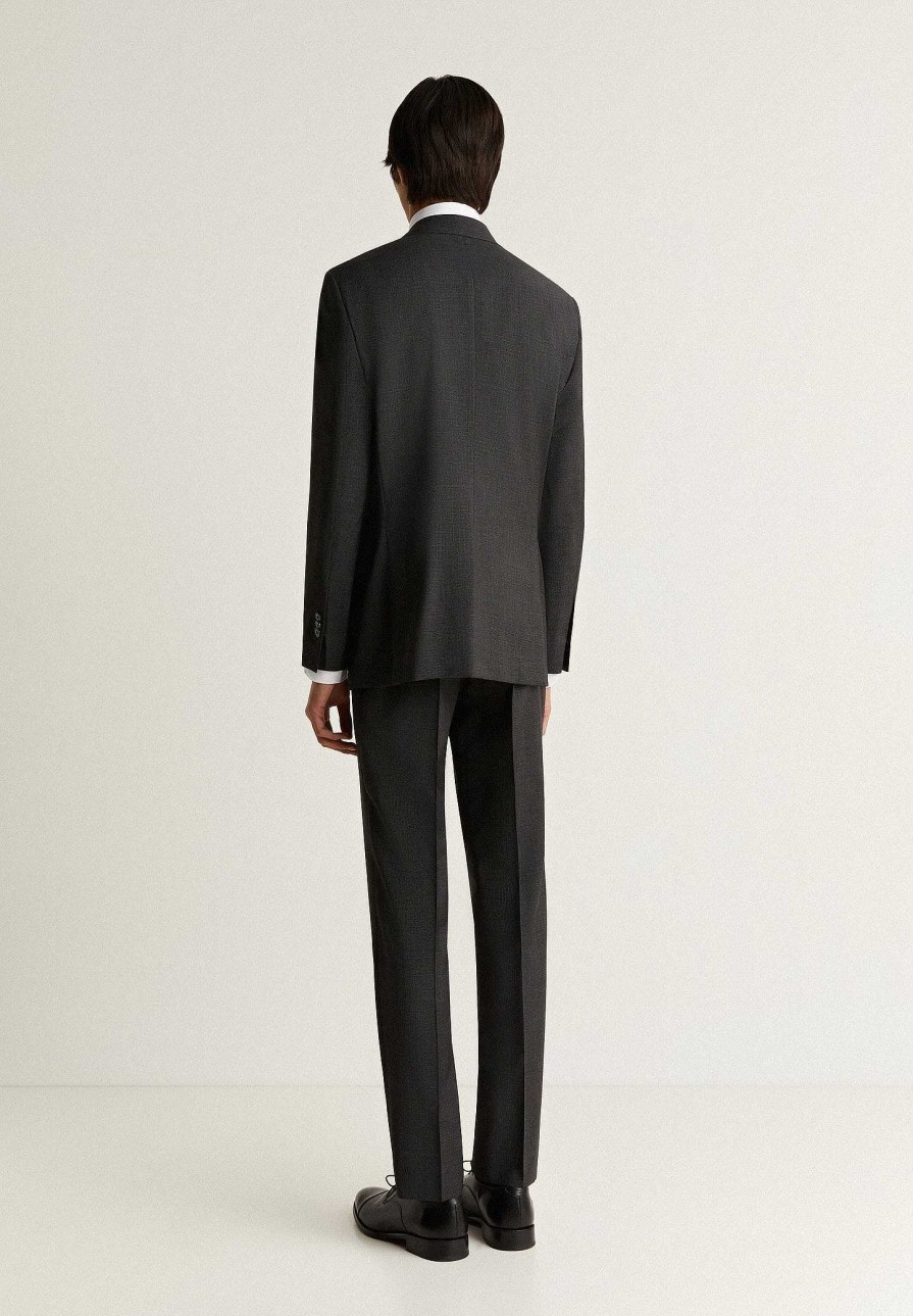 Scalpers Classic Gray Wool Suit | Suits