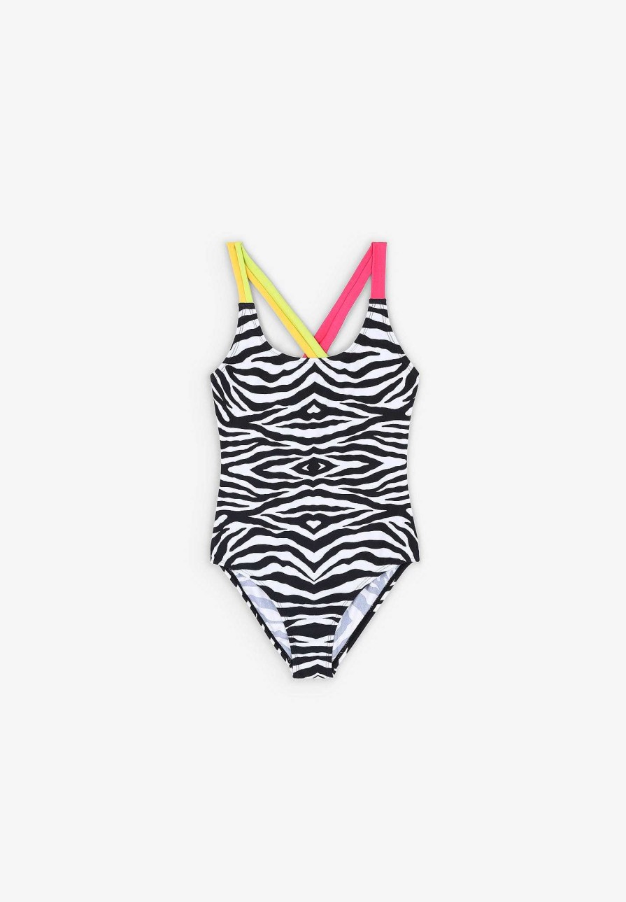 Scalpers Zebra Print Swimsuit | Swimsuits