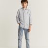 Scalpers Cutaway Collar Linen Shirt | Shirts