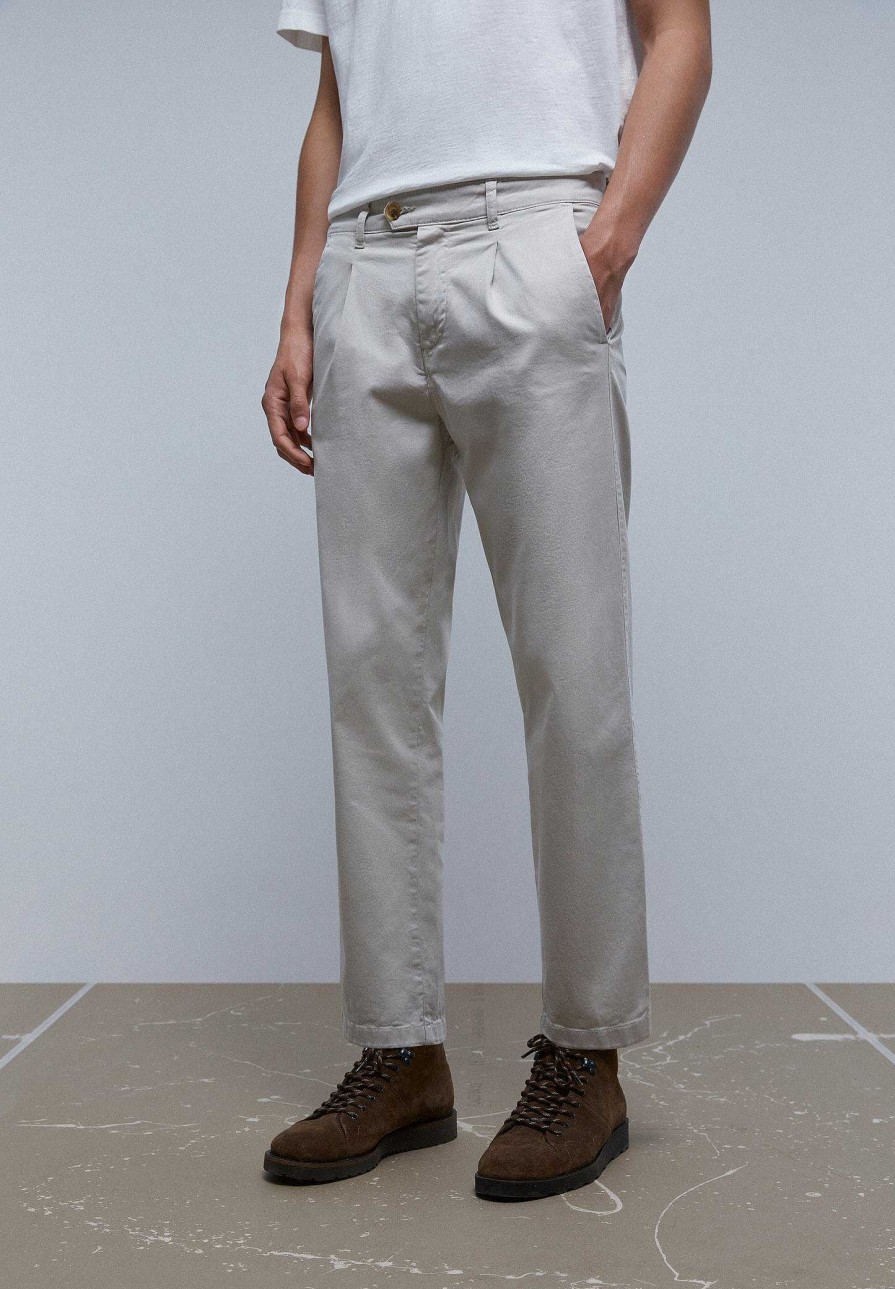 Scalpers Relaxed Chino Pants With Tweezers | Pants