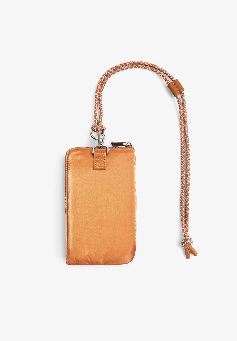 Scalpers Mini Metallic Mobile Phone Bag Pocket | Covers And Cases