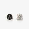 Scalpers Round Skull Cufflinks | Twins