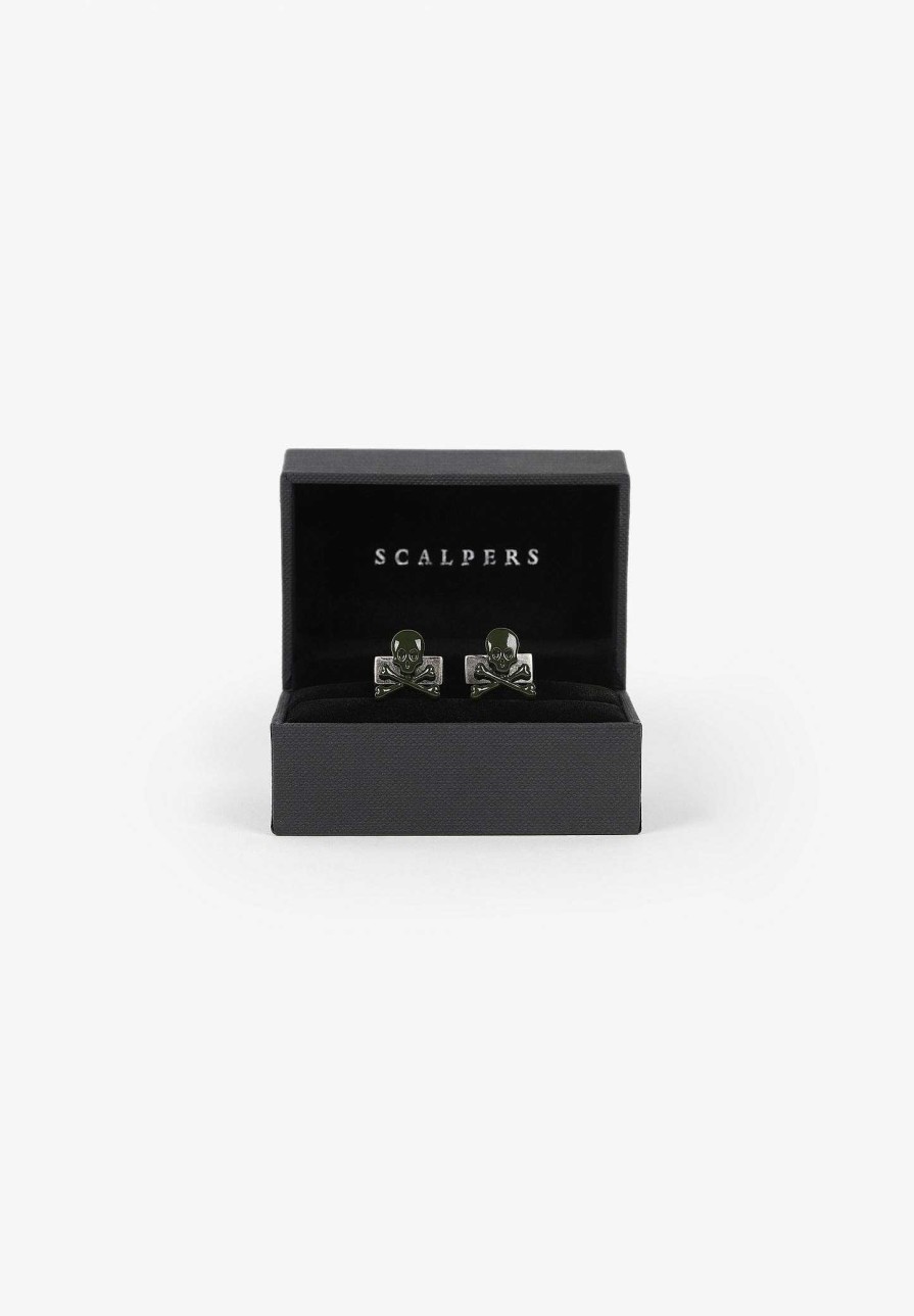 Scalpers Skull Cufflinks | Twins