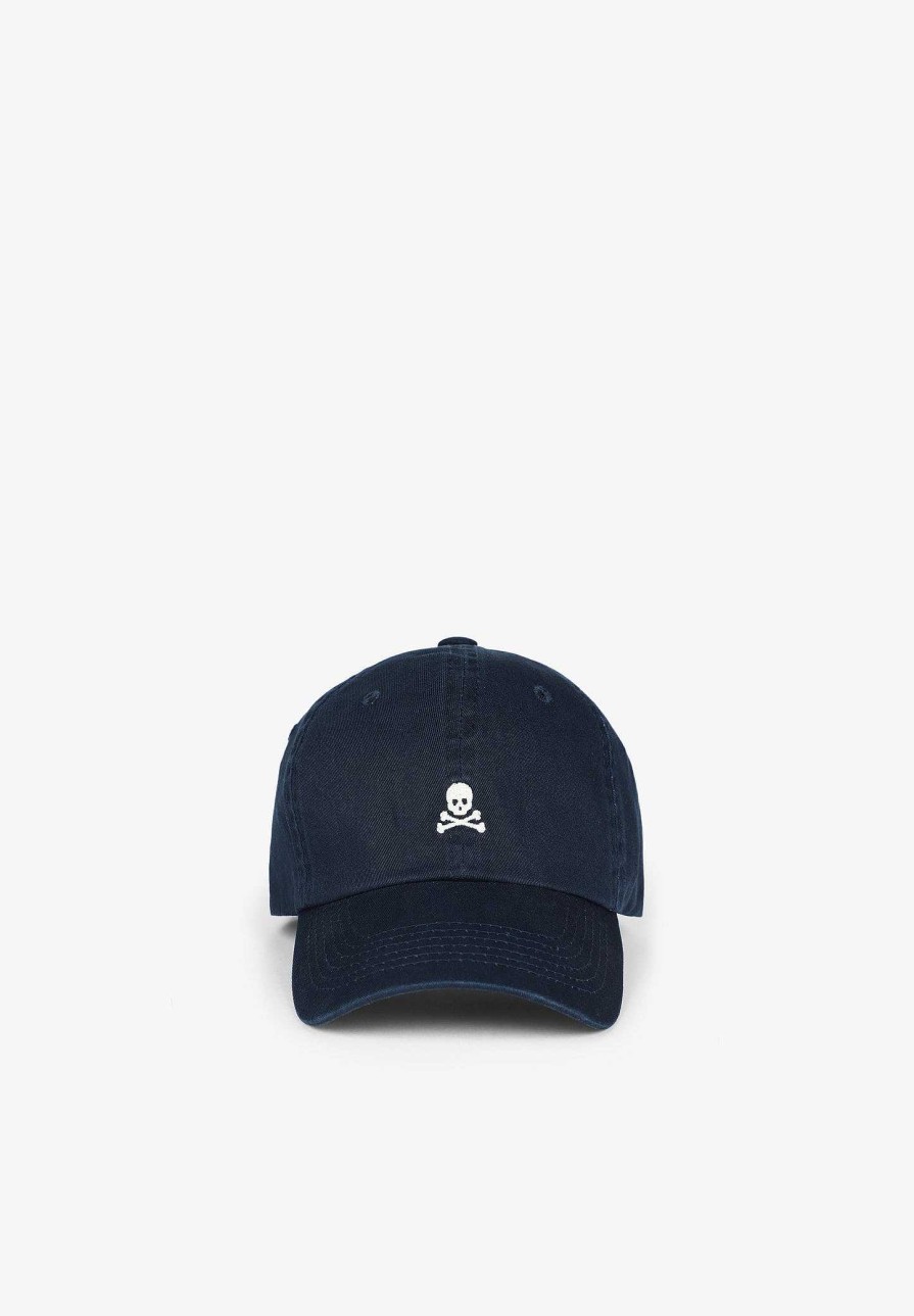 Scalpers Embroidered Skull Cap | Caps