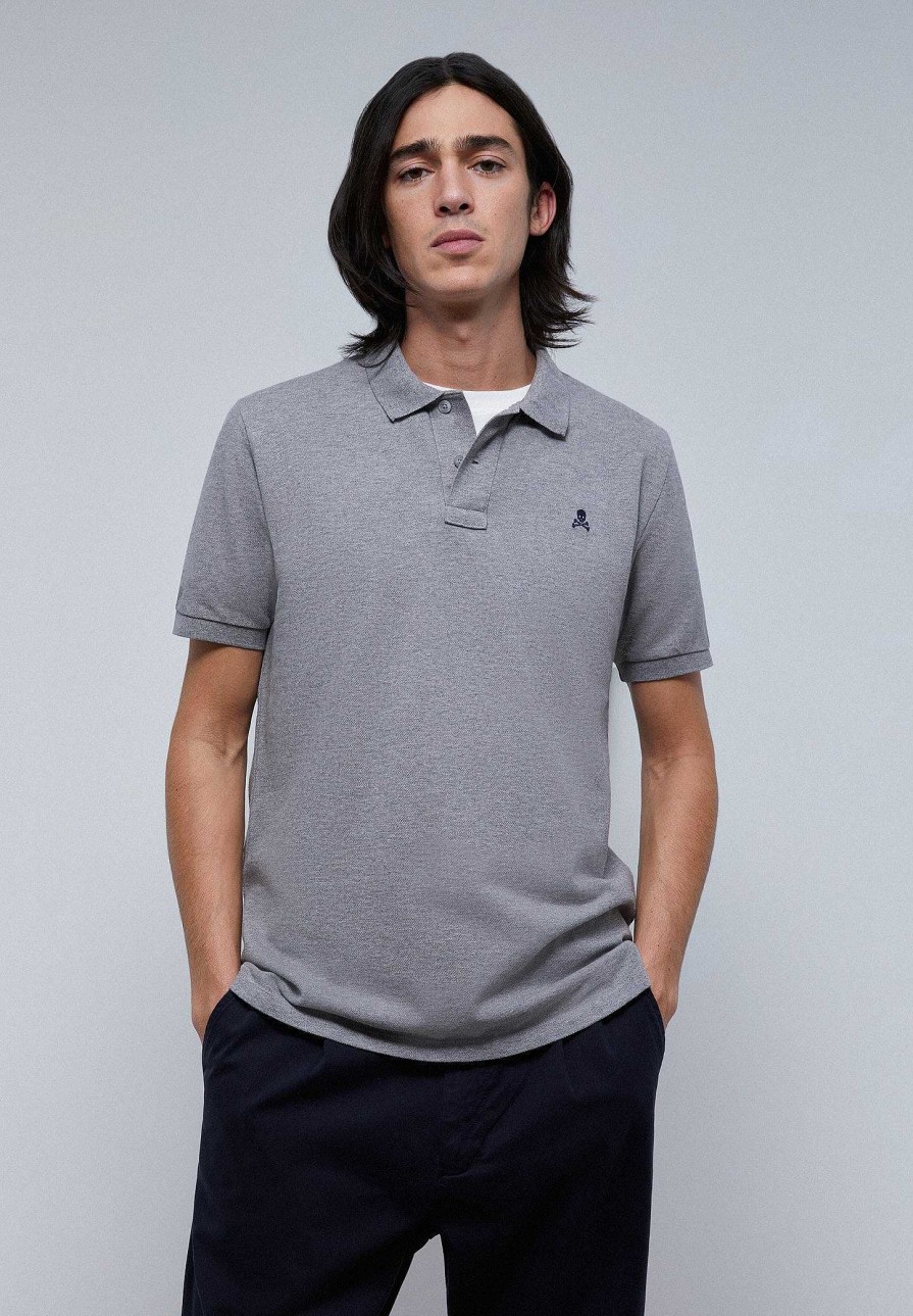 Scalpers Contrast Skull Basic Polo | Poles