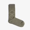 Scalpers Contrast Diamond Socks | Socks