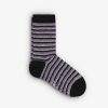 Scalpers Striped Lurex Socks | Socks