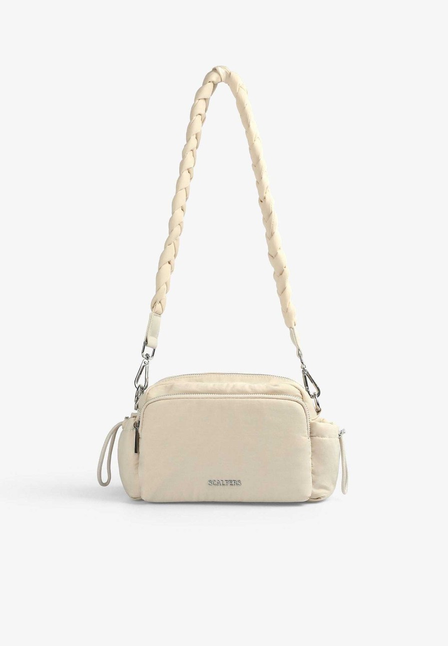 Scalpers Braided Handle Detail Bag | Nylon Bags