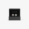 Scalpers Engraved Skull Round Cufflinks | Twins