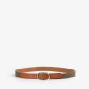 Scalpers Two-Tone Leather Belt | Belts And Suspenders