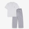 Scalpers Striped Trouser Detail Pajamas | Pajamas