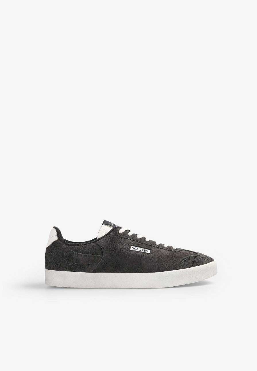 Scalpers Low-Top Sneakers Brushed Suede | Sneakers