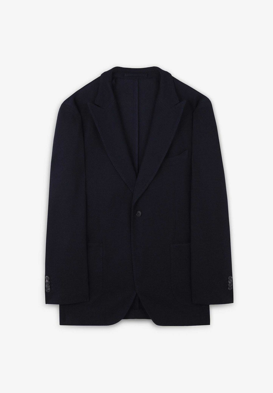 Scalpers Premium Cotton Spear Point Blazer | American