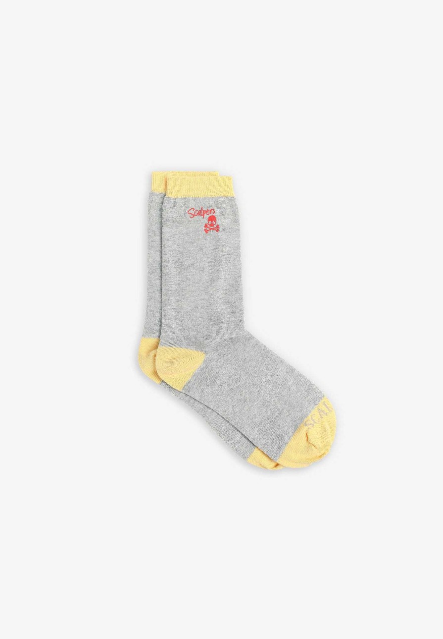 Scalpers Lurex Detail Socks | Accessories