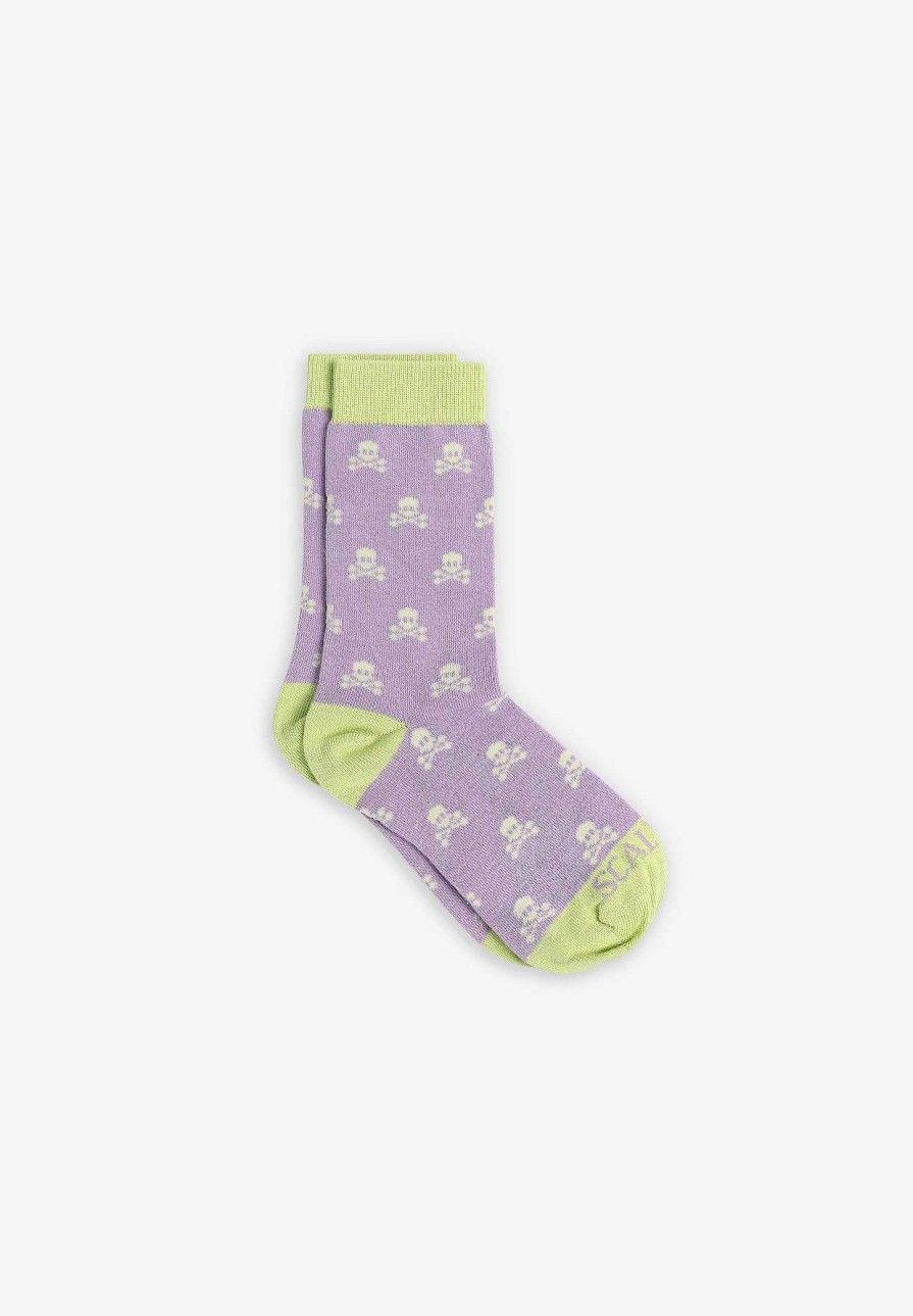 Scalpers All Over Skull Socks | Accessories