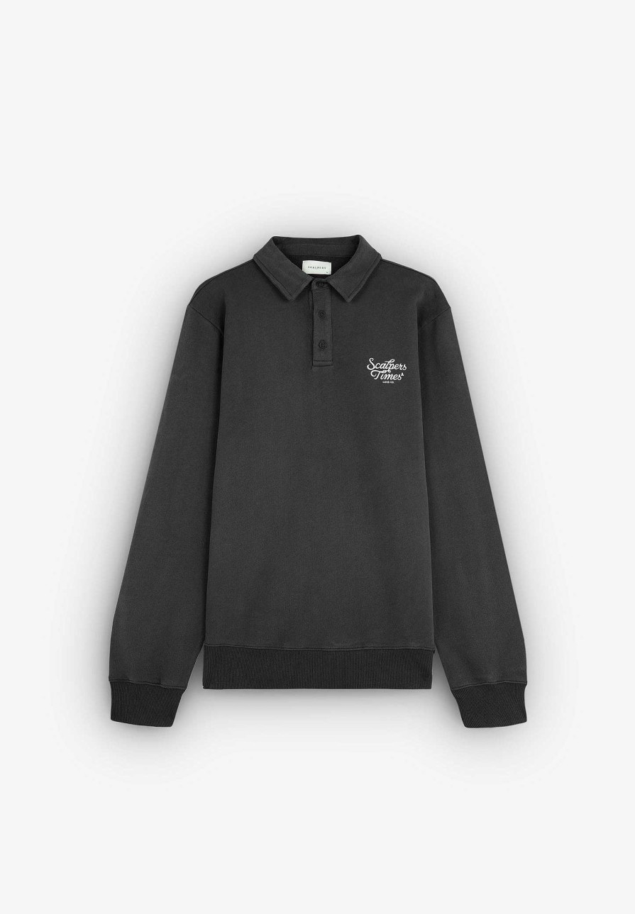 Scalpers Polo Neck Sweatshirt | Sweatshirts