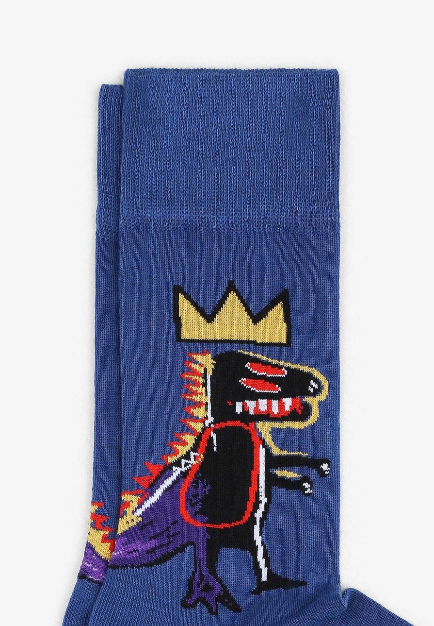 Scalpers Jimmy Lion | Basquiat Pez Dispenser Socks | Socks