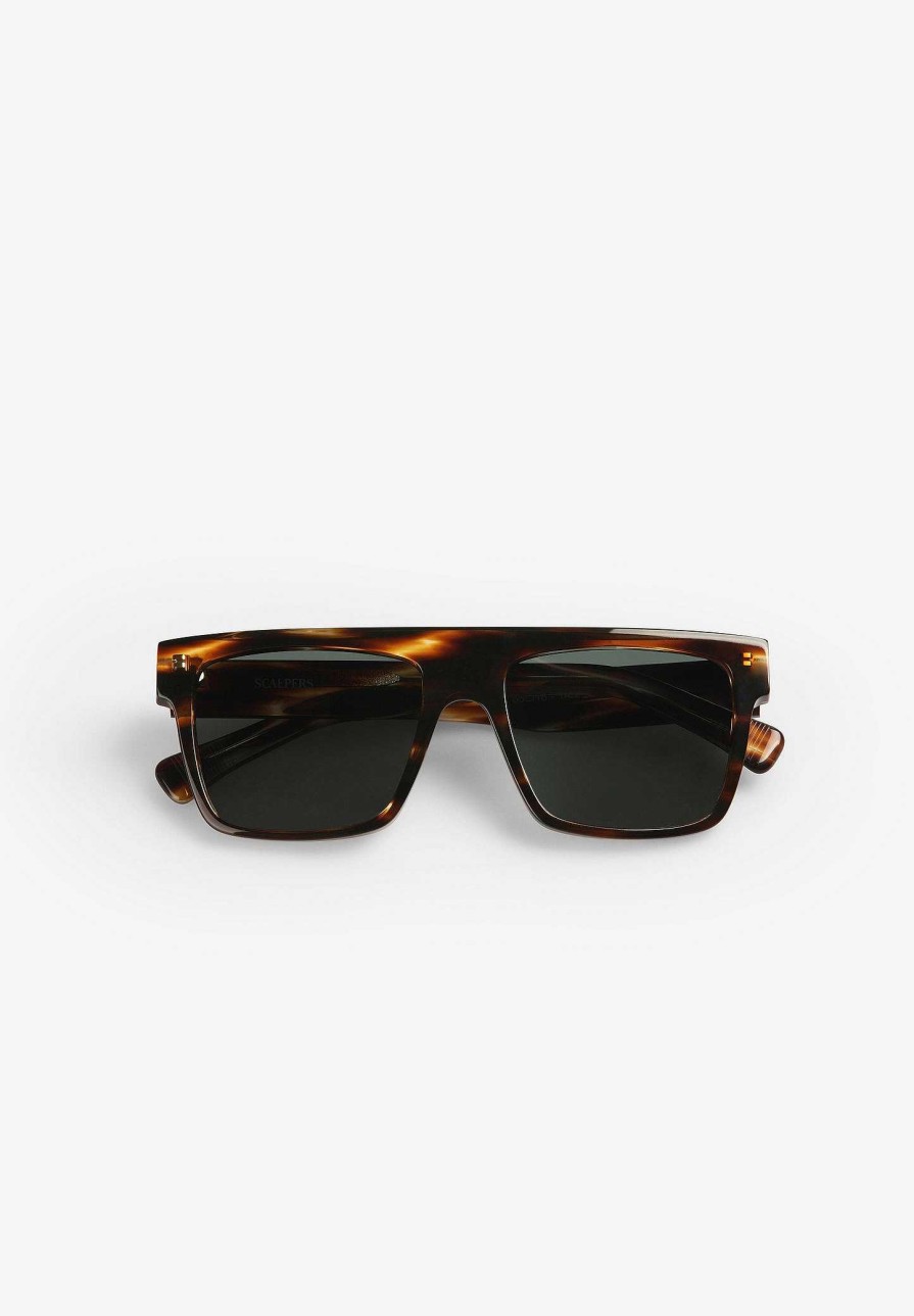 Scalpers Transparent Square Sunglasses | Glasses