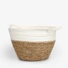 Scalpers Bicolor Jute Basket | Decorative Accessories