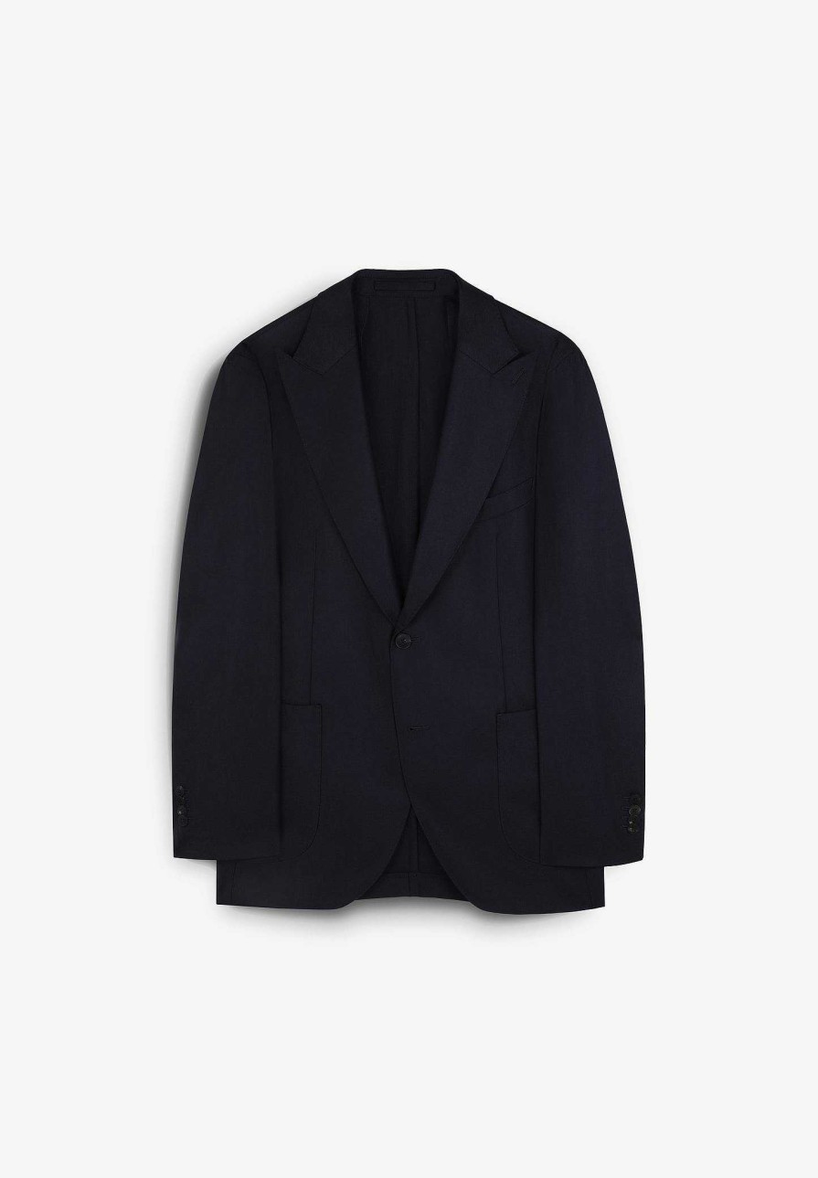 Scalpers Semi-Armed Wool Blazer | American