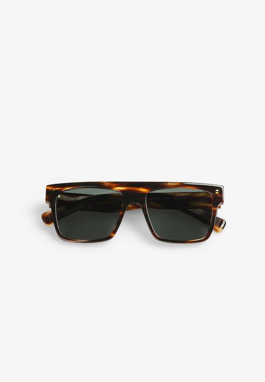 Scalpers Square Tortoiseshell Effect Sunglasses | Glasses