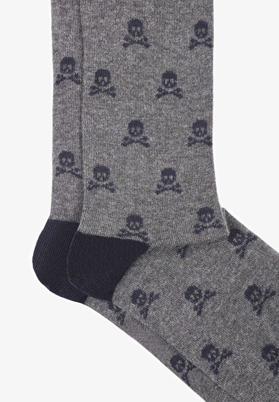 Scalpers All Over Skull Socks | Socks