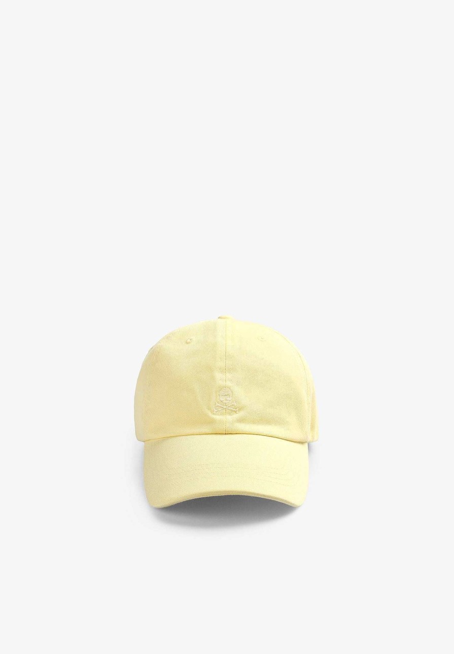 Scalpers Tone Embroidered Skull Cap | Caps