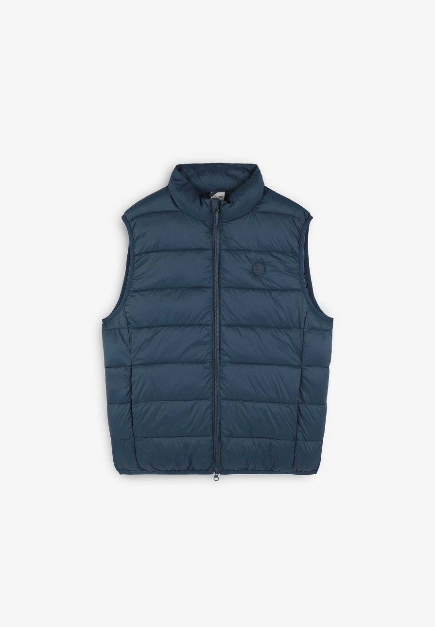 Scalpers Skull Padded Vest | Padded