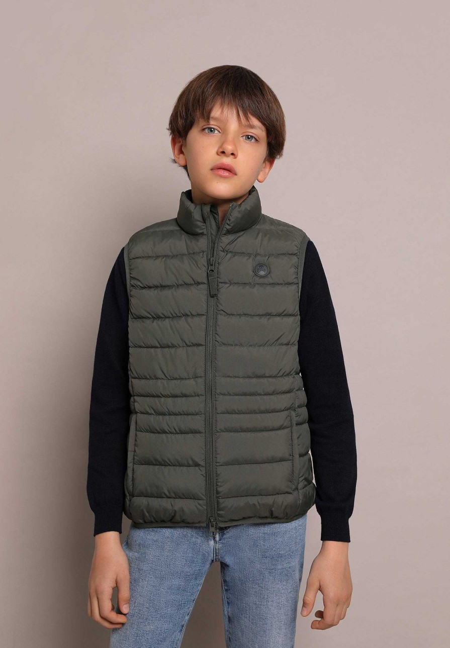 Scalpers Skull Padded Vest | Jackets And Vests