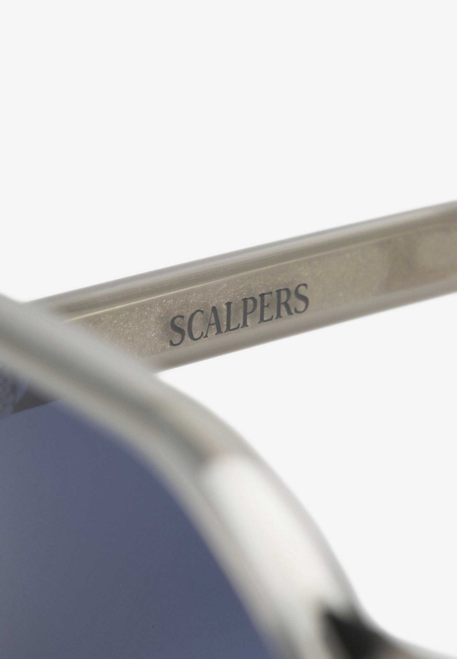 Scalpers Thin Oval Sunglasses | Glasses