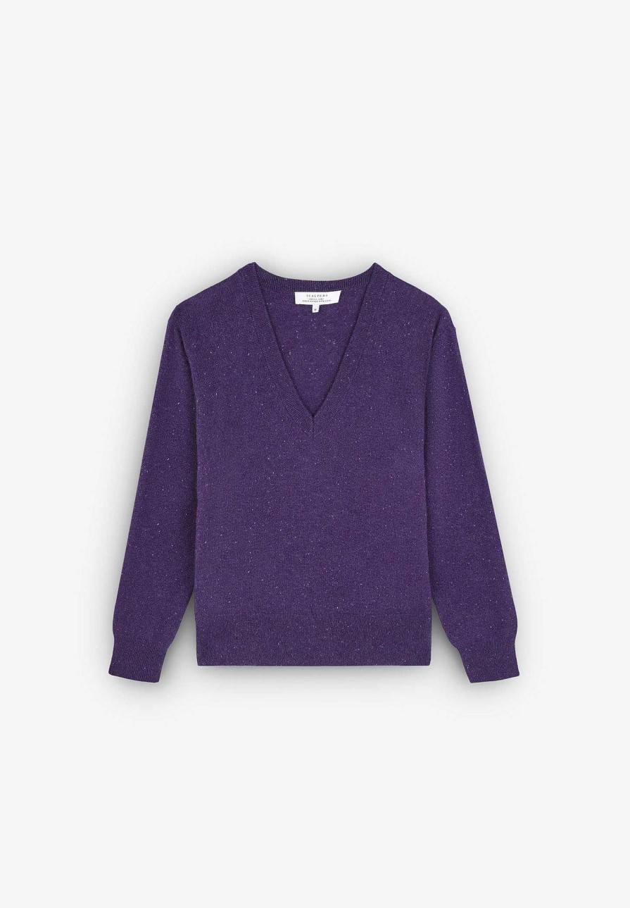 Scalpers Speckled Cashmere Knit Sweater | Sweaters And Cardigans