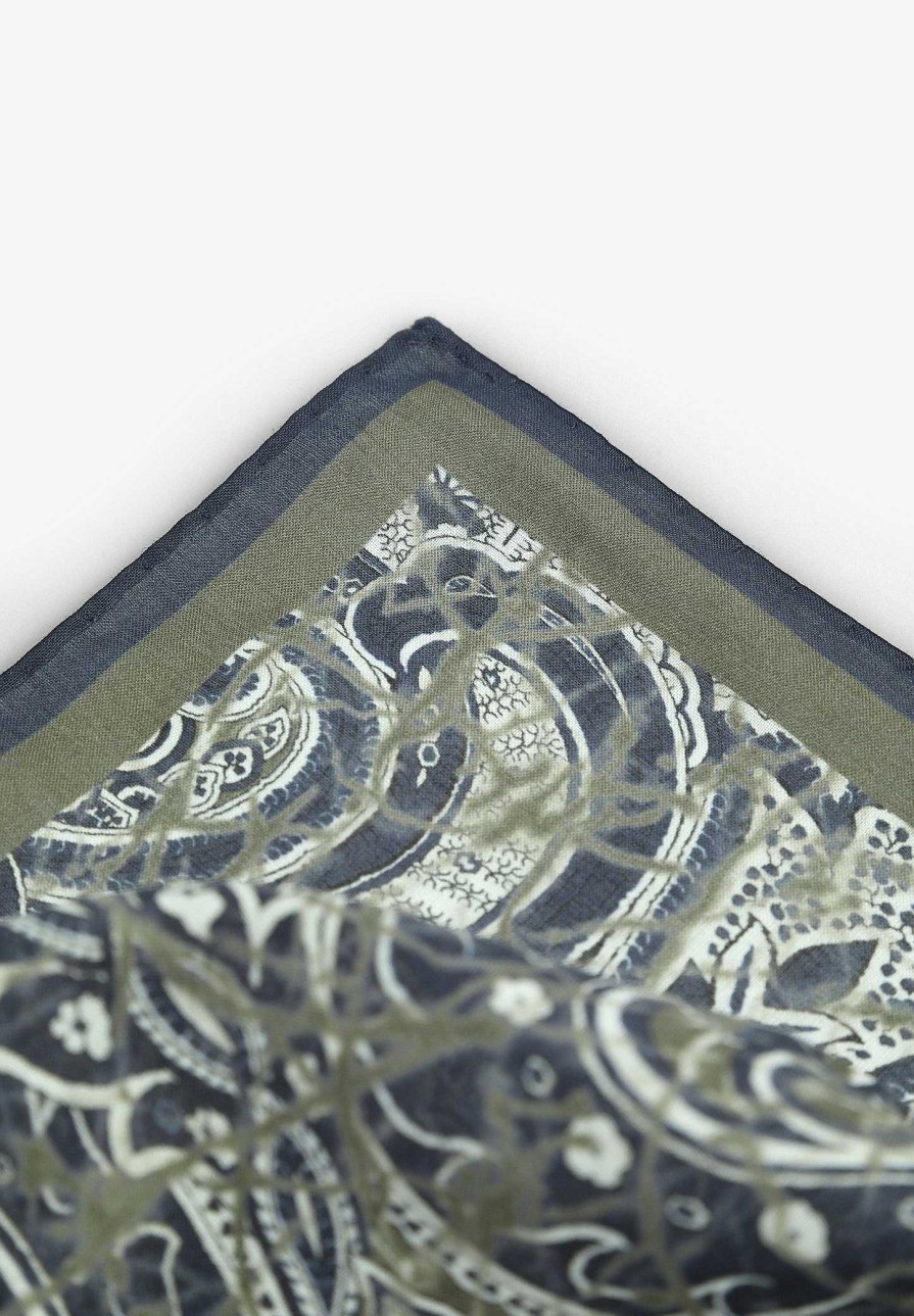 Scalpers Paisley Handkerchief Label | Handkerchiefs