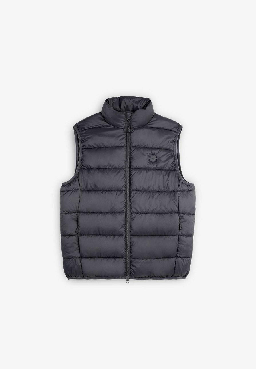 Scalpers Skull Padded Vest | Padded