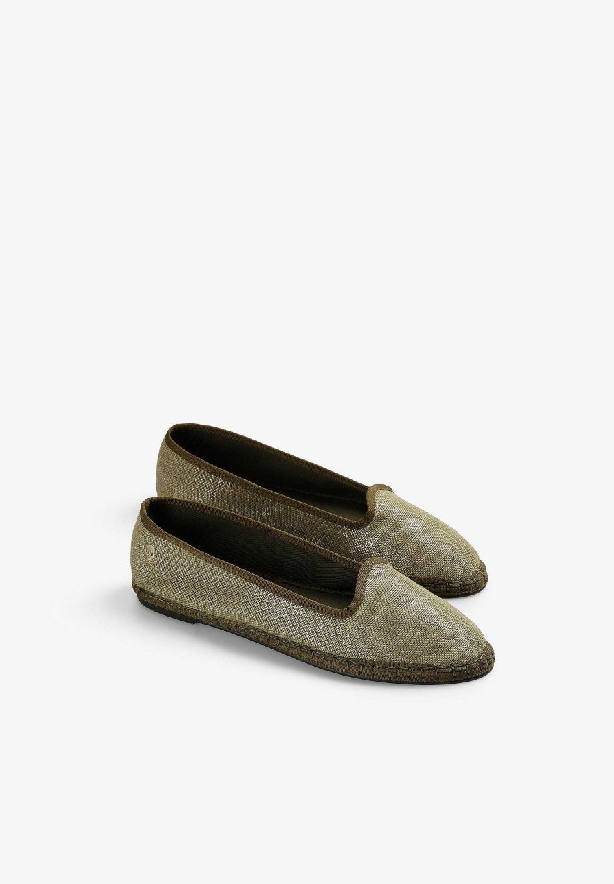 Scalpers Lurex Detail Slippers | Flat Shoes