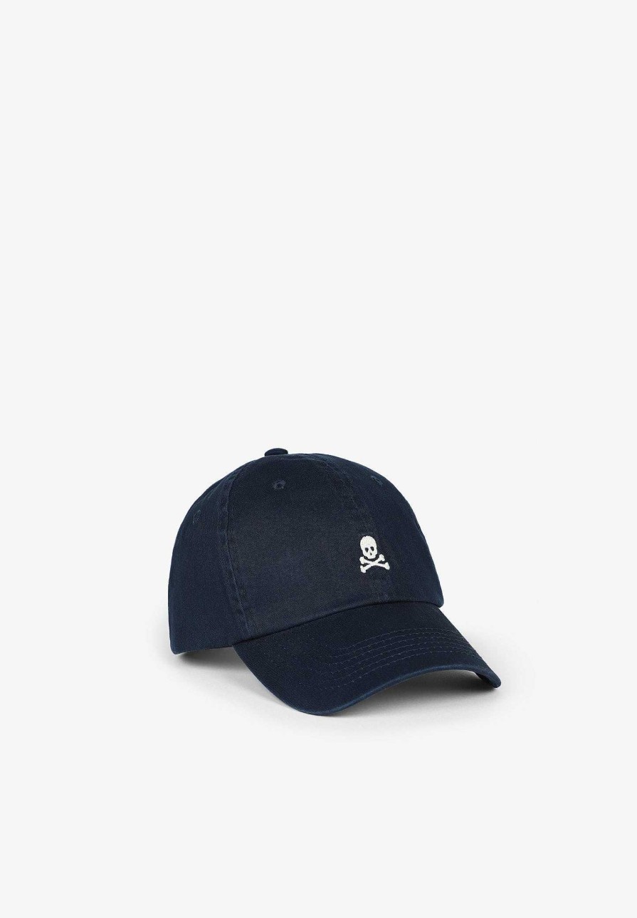 Scalpers Embroidered Skull Cap | Caps