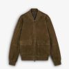 Scalpers Suede Bomber Jacket | Jackets And Jackets