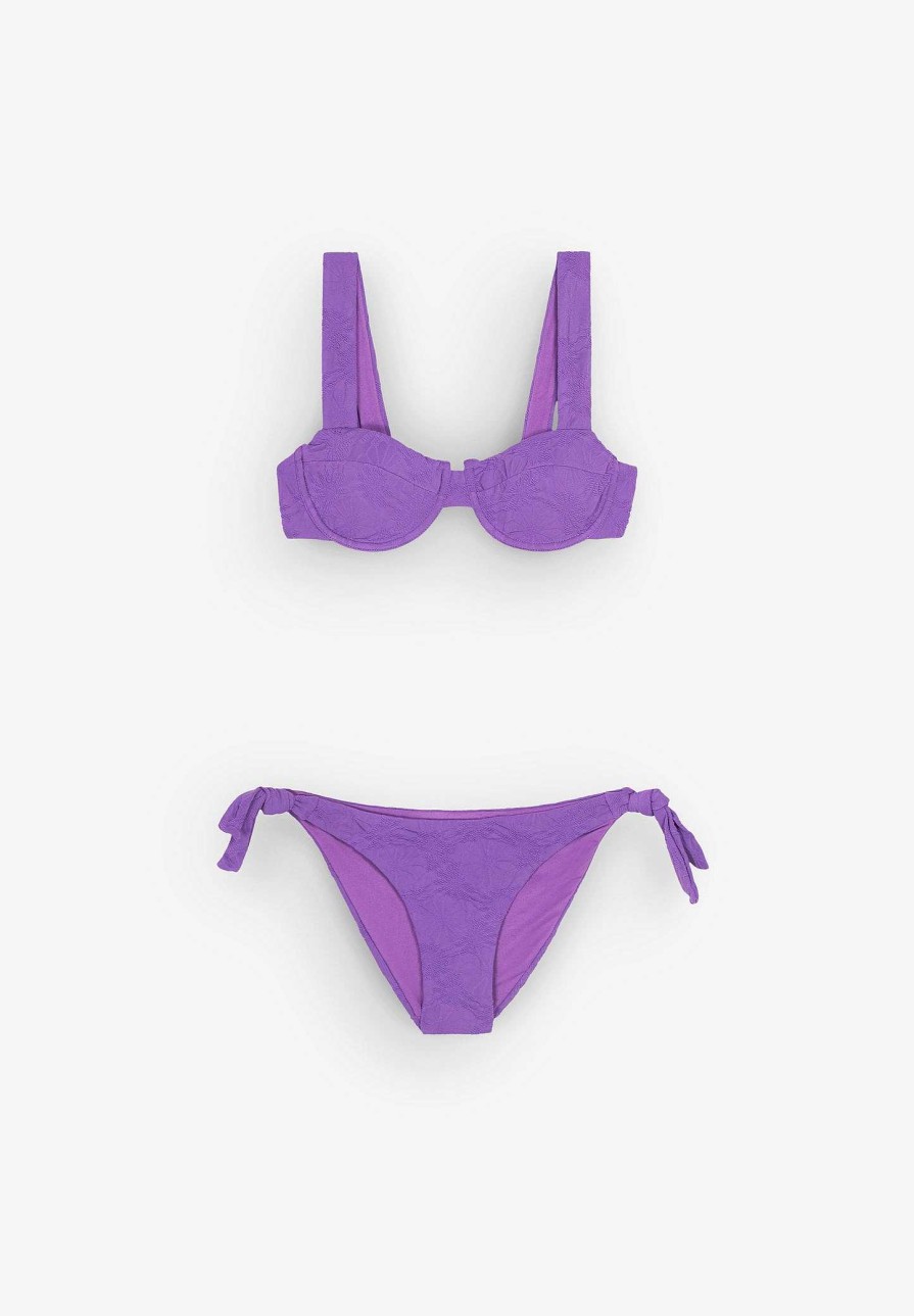 Scalpers Robin Collection | Balconette Violet | Bikinis And Swimsuits