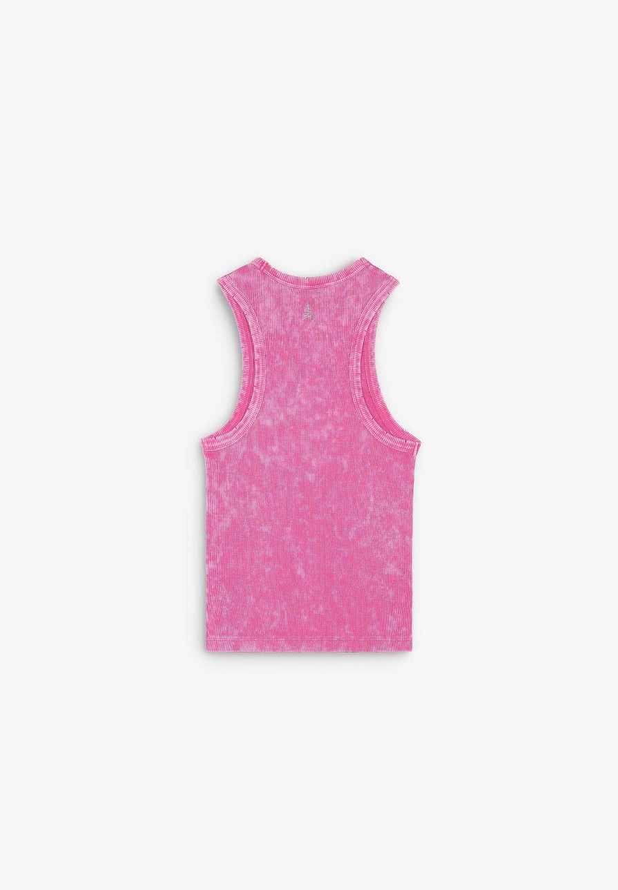 Scalpers Washed Effect Tank Top | T-Shirts And Tops