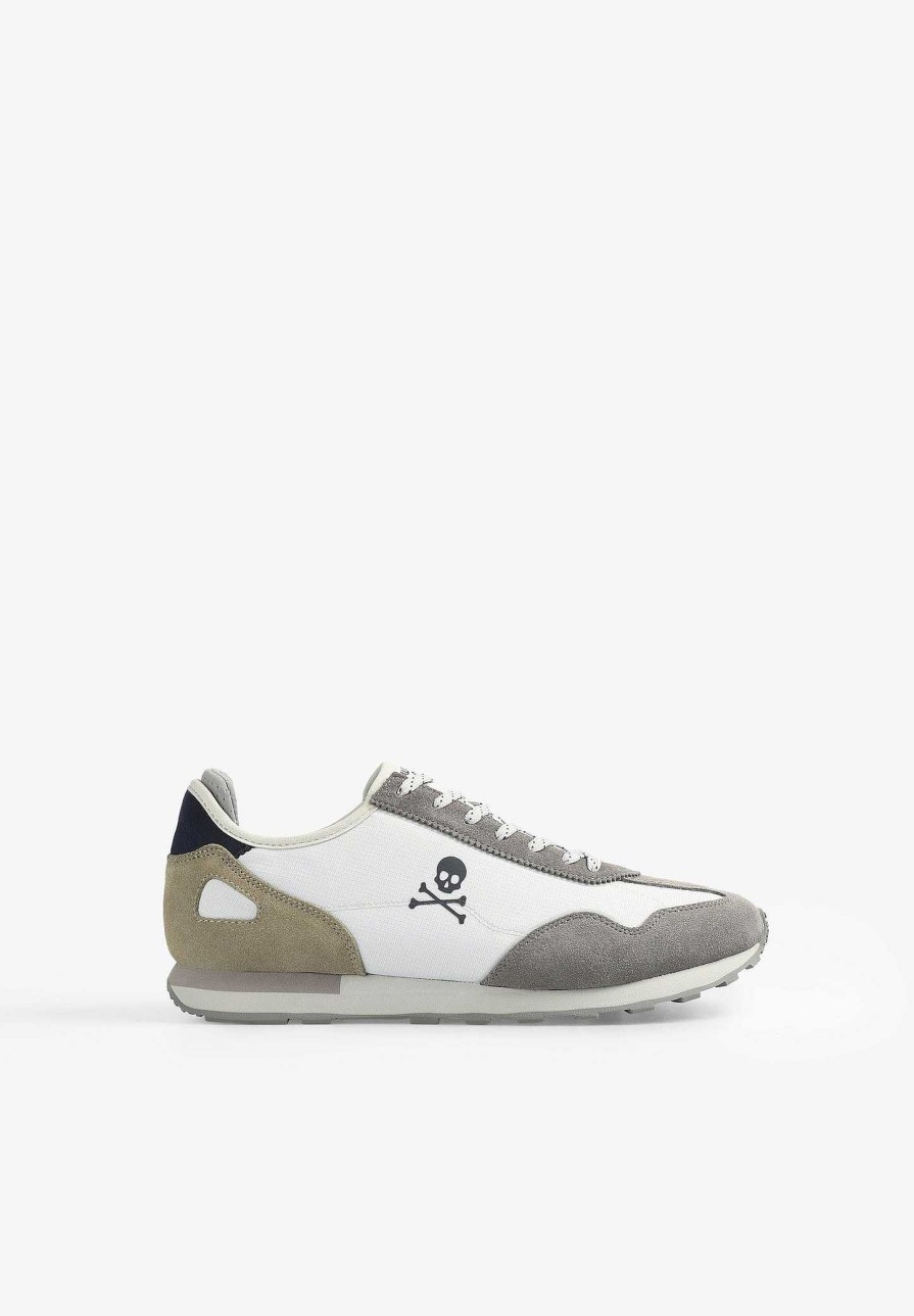 Scalpers Suede Skull Sneakers | Sneakers